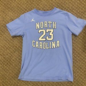 North Carolina/Jordan Nike Tee - YL